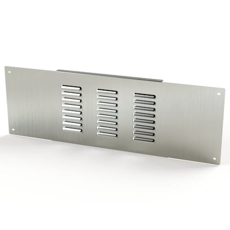 Saginaw Control & Engineering Louver Stand Kit, 11.94 in. H x 35-3/4 in. W x 1 in. L, 304 Stainless Steel SCE-SKL123644SS